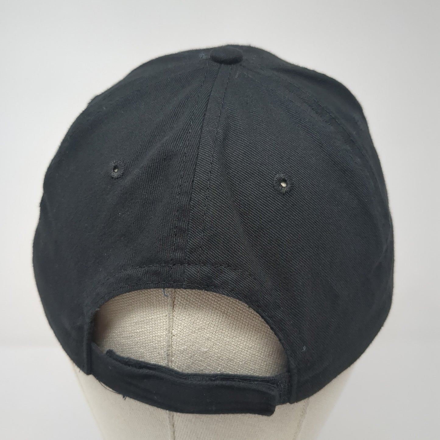 Improving It's What We Do Strapback Hat Black One Size Cap America