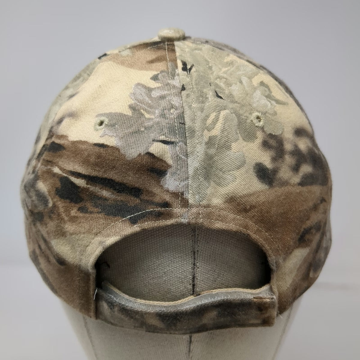 King's Desert Shadow Camo Baseball Cap Beige One Size Strapback Hunting Hat