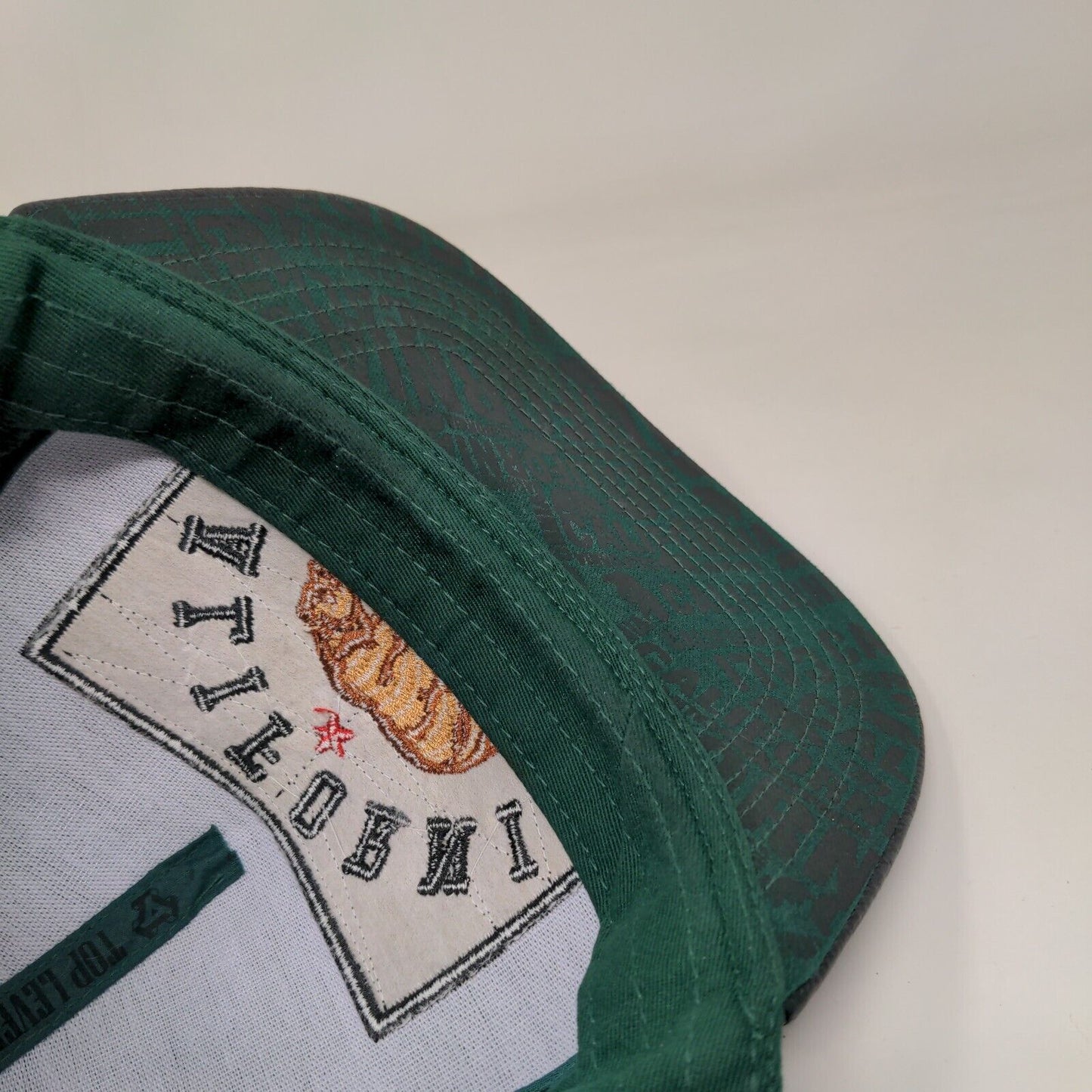 California Strapback Hat Multicolor OSFA Adjustable Embroidered Bear Top Level