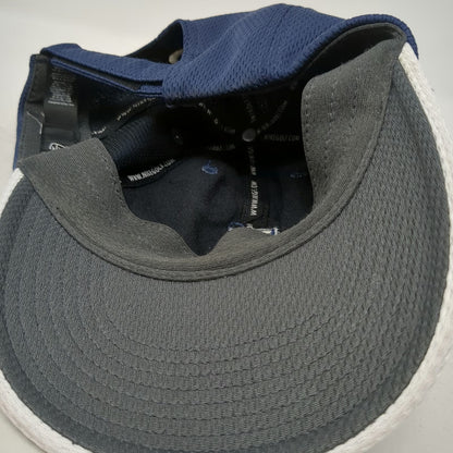 Nike Baseball Cap Blue White One Size Tiger Woods TW Logo Golf Strapback Hat