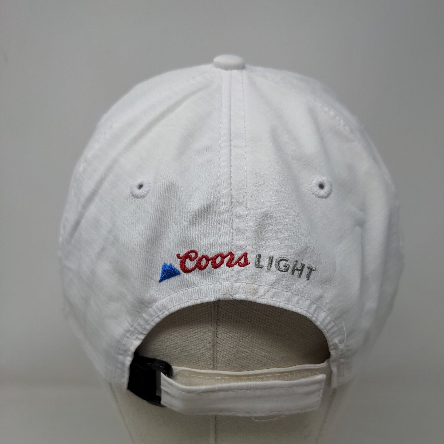 Made To Chill Coors Light Strapback Hat White One Size Adjustable Embroidered
