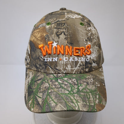 Winners Inn Casino Strapback Hat Camo OSFA 6 Panel Winnemucca NV 2019