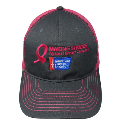 Making Strides Against Breast Cancer American Society Trucker Hat Multi OS Mesh