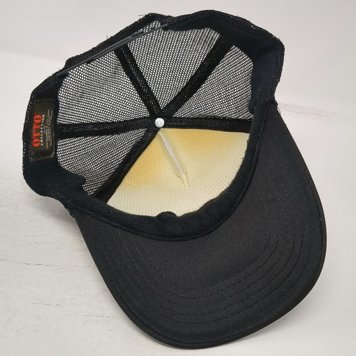 Otto Trucker Hat Black White One Size TRD 40th Anniversary Snapback Racing Cap
