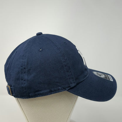 '47 New York Yankees MLB Blue OSFM Baseball Cap Adjustable Strap Clean Up Logo
