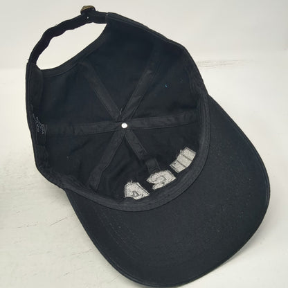 David and Young Baseball Cap Black OSFM USA Embroidered Applique Slideback Hat