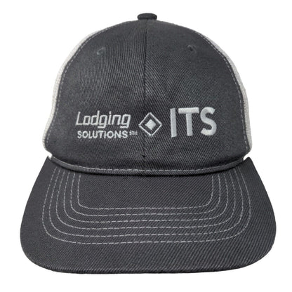 Lodging Solutions ITS Snapback Mesh Back Trucker Hat Gray One Size Cobra