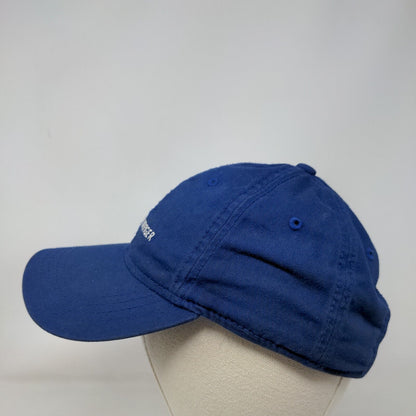Tommy Hilfiger Slideback Hat Blue One Size Embroidered Logo 6 Panel