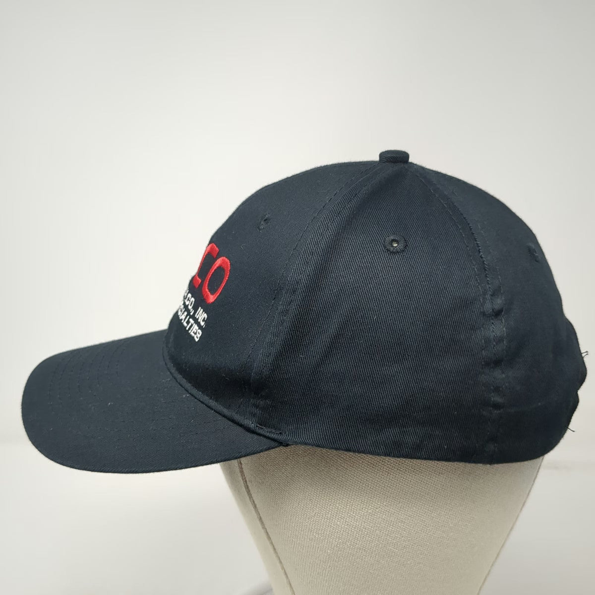 Port & Company Baseball Cap Black One Size LASCO Larsen Supply Plumbing hat