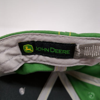 John Deere Strapback Baseball Cap Multicolor One Size Adjustable Embroidered