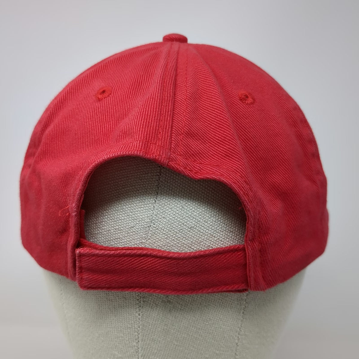 Otto Baseball Cap Red One Size Idaho STAR Motorcycle Instructor Strapback Hat