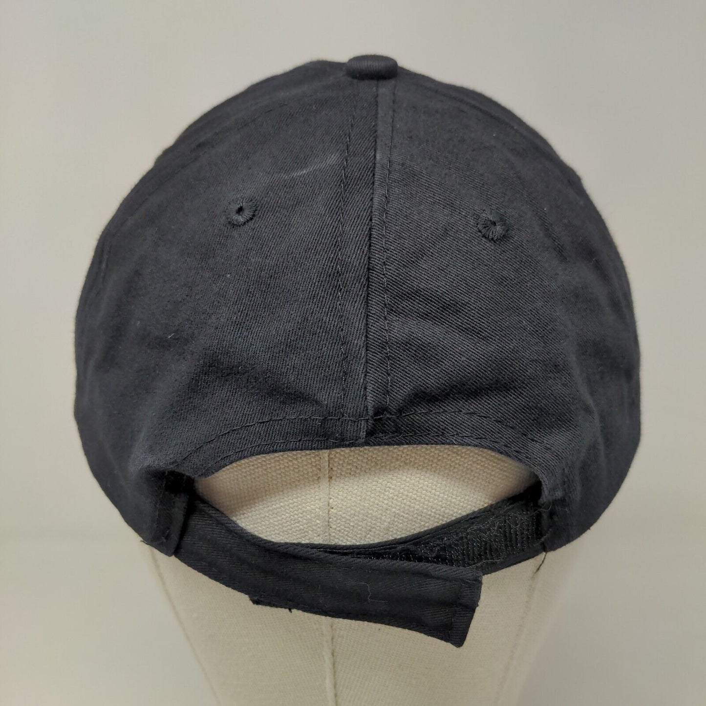 Starbucks Men's Strapback Hat Black Adjustable Employee Uniform Cam Cotton