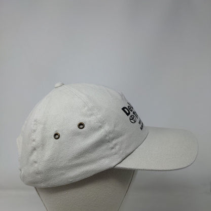 DeLuca Toyota Slideback Hat Tan One Size Adjustable Vented Holes 6 Panel Cobra