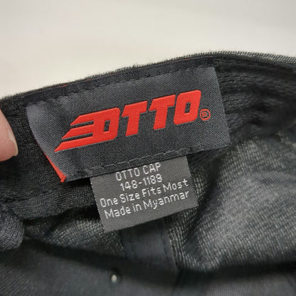 Otto Snapback Hat Gray One Size Tequila Mi Campo Embroidered Patch Cotton Cap