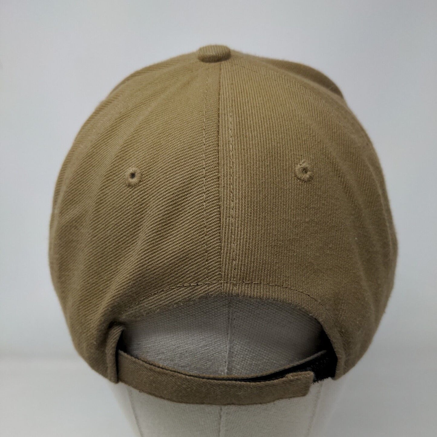 Afloat Training Group Mayport Strapback Hat Brown One Size Embroidered