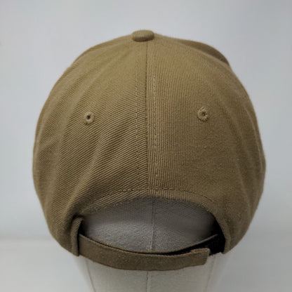 Afloat Training Group Mayport Strapback Hat Brown One Size Embroidered