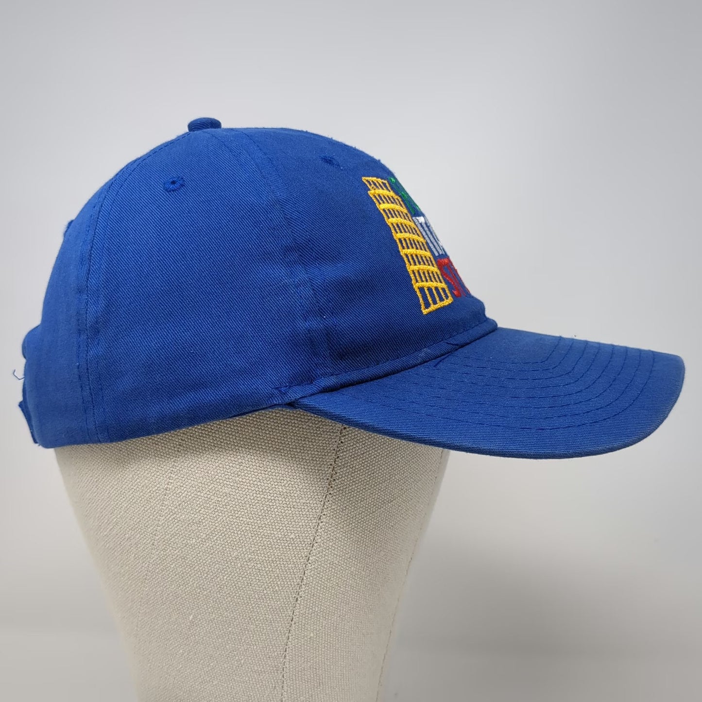 KC Blue Baseball Cap Fun Italian Style Leaning Tower of Pisa One Size Hat