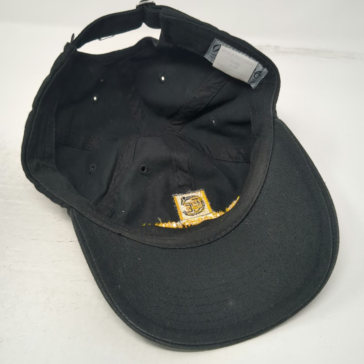 Imperial Baseball Cap Black One Size Hat Slideback Excel Equipment Company