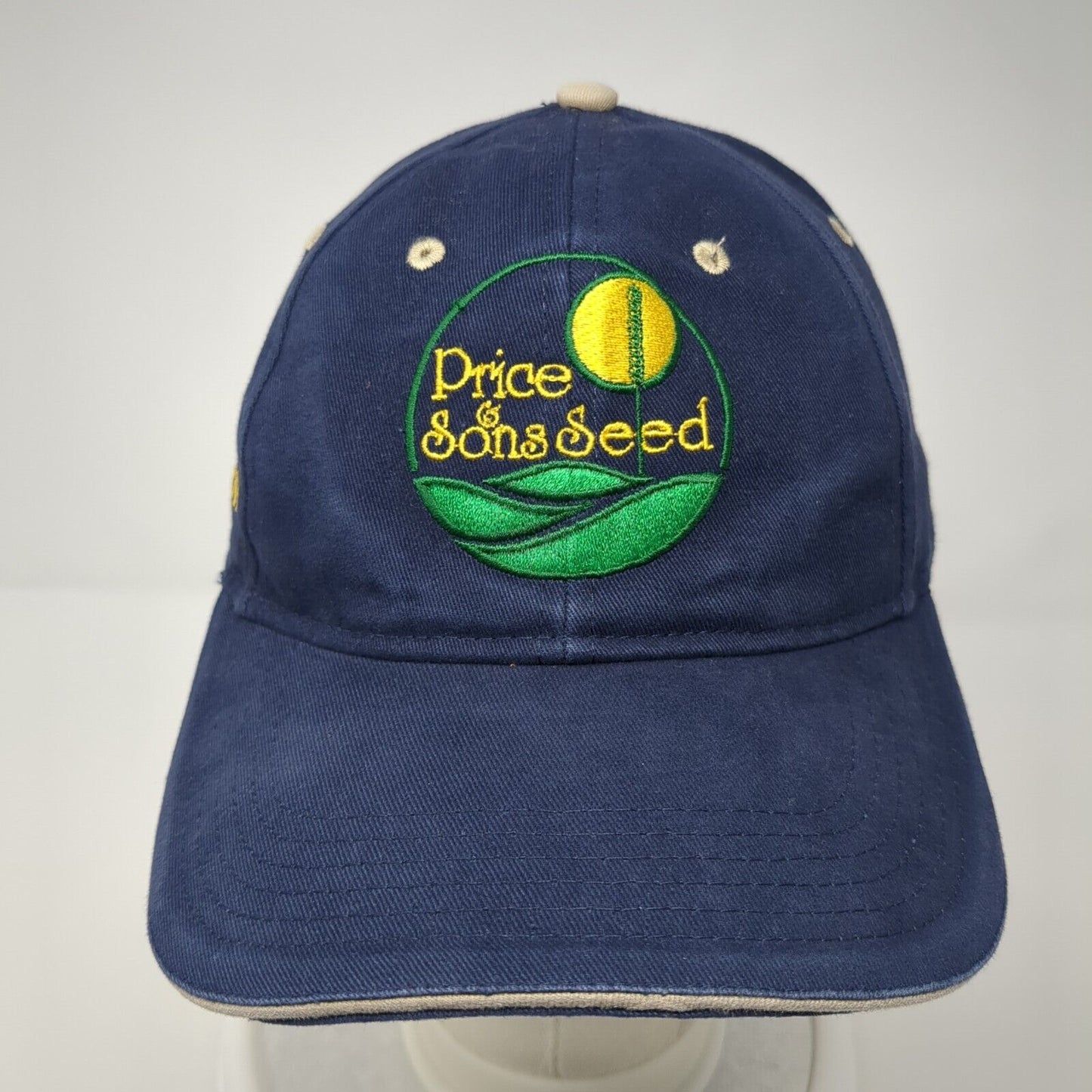 Price & Sons Seed Strapback Hat Blue One Size Let Us Help You Grow Otto