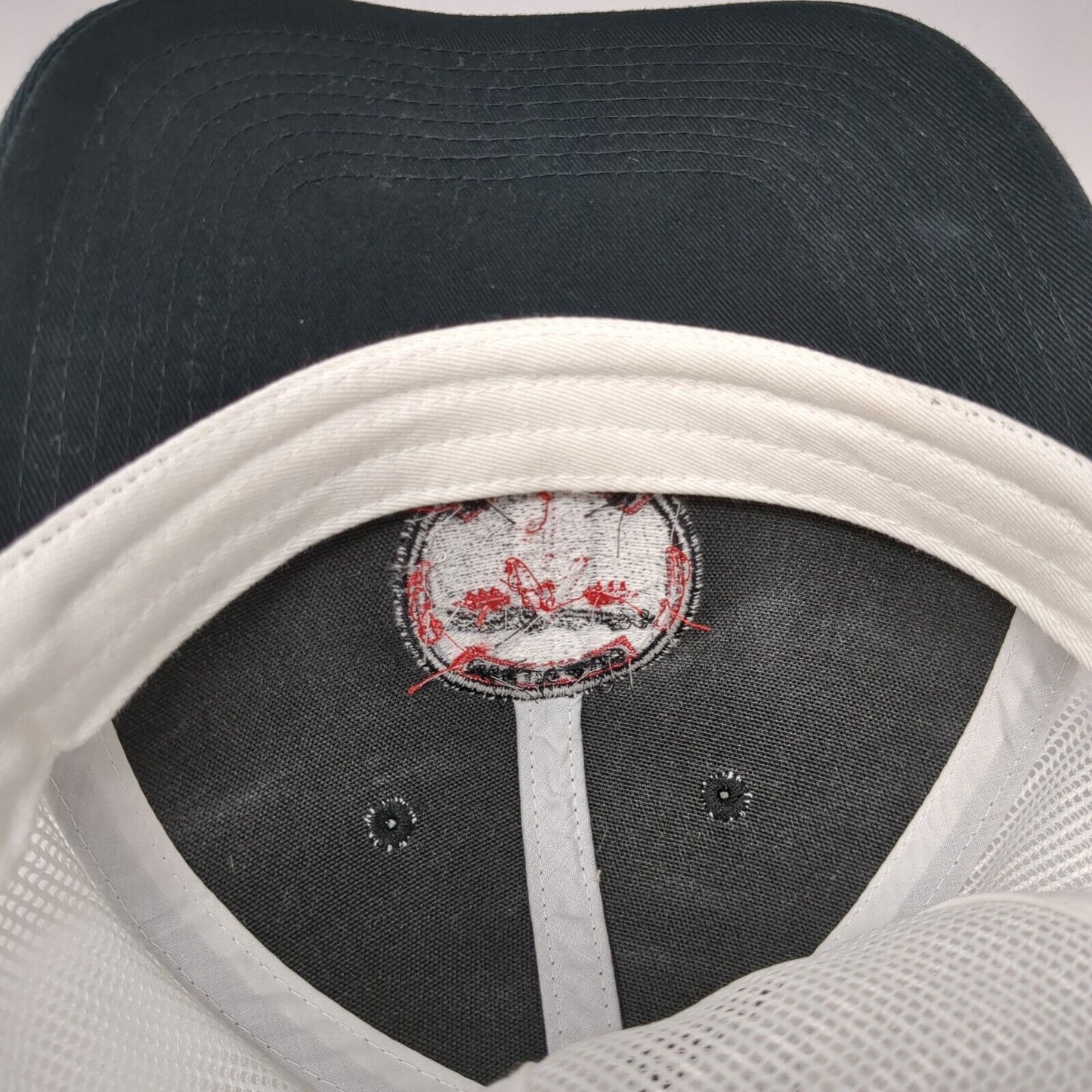 Overland Armament Snapback Trucker Hat Black One Size Mesh Back