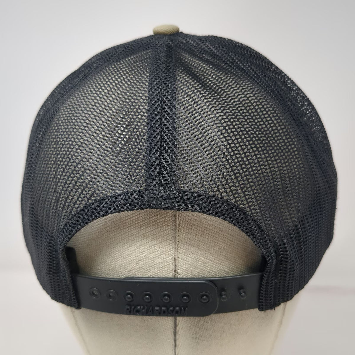 Richardson Trucker Hat Green One Size Black Rifle Coffee Company Mesh Snapback