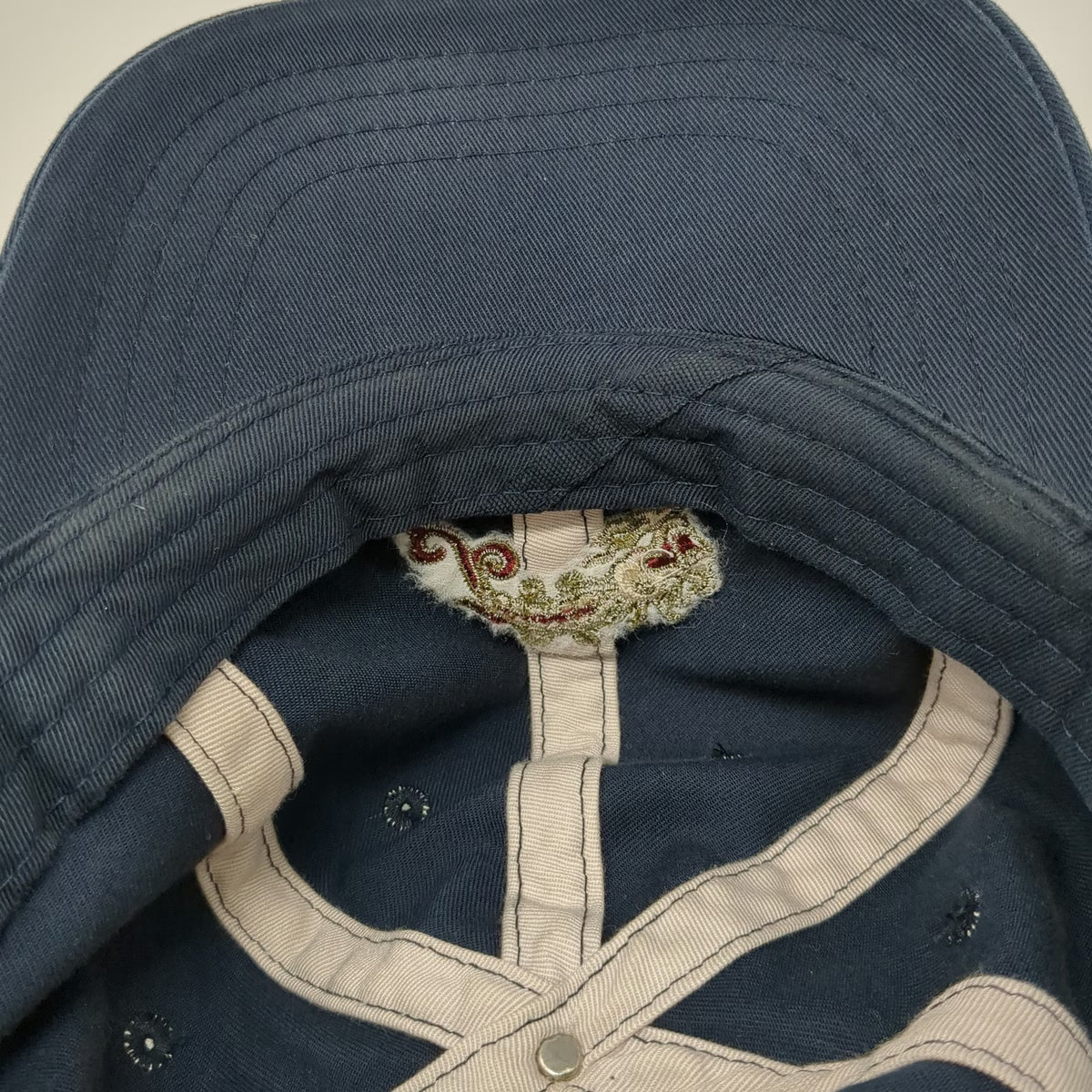 Canyon River Blues Baseball Cap Blue One Size Dragon Embroidery Strapback Hat