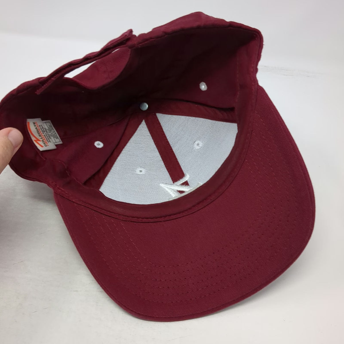 Alabama Tide NCAA Collegiate Headwear Baseball Cap Red One Size Strapback Hat