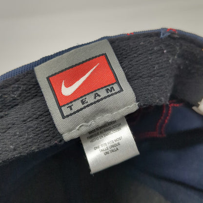 Nike Salem Red Sox Baseball Cap Blue One Size MLB Merchandise Stretch Fit Hat