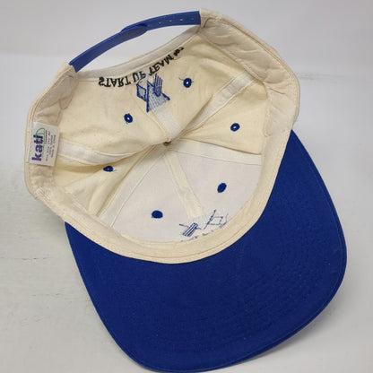 Kati Snapback Hat White Blue One Size Molten Metal Technology Start Up 1997