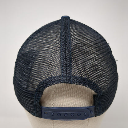 Welch Comea Engineers Surveyors Snapback Trucker Hat Blue OS Mesh Back New Era