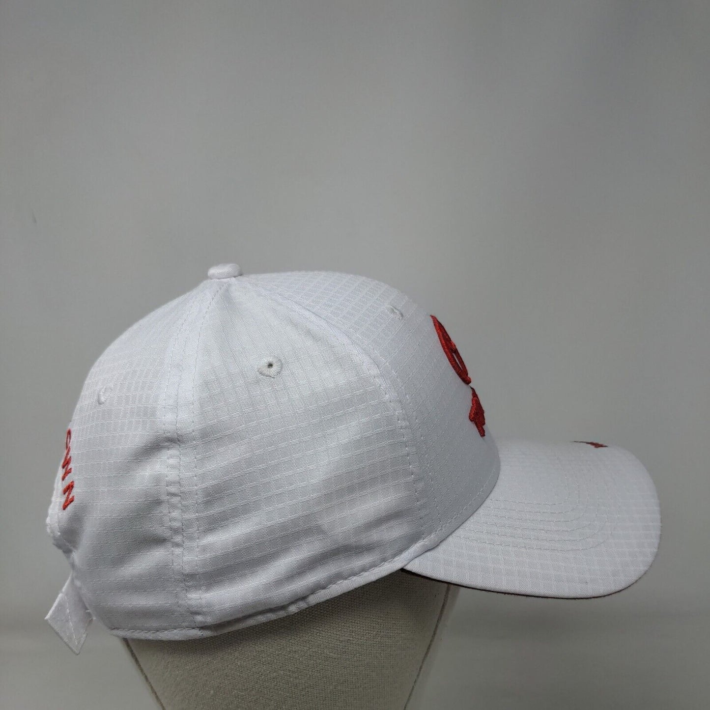 Toyota Hometown Strapback Hat White One Size Adjustable Embroidered Atlanta Cap