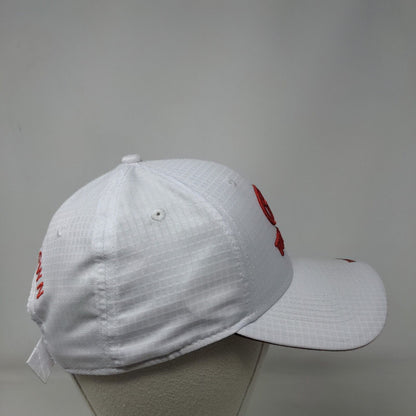 Toyota Hometown Strapback Hat White One Size Adjustable Embroidered Atlanta Cap