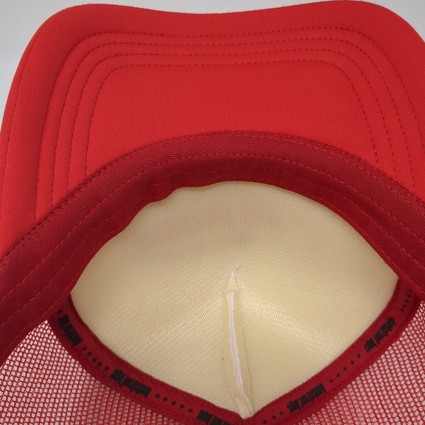 Backstreet Boys DNA World Tour Snapback Trucker Hat Red One Size Mesh Back