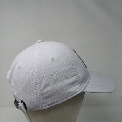 Wines Vines & Sunshine Slideback Hat White OSFM Adjustable Fahrenheit