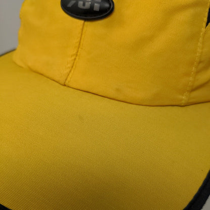 Clench Jeans Men's Slideback Hat Yellow Black Size OSFA 3D #701 Logo