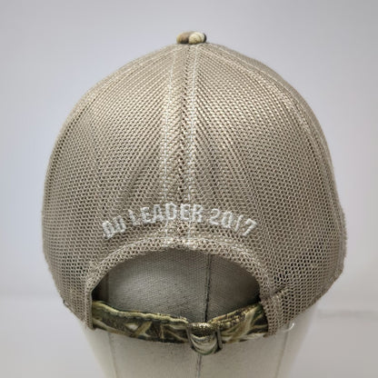 Outdoor Cap Ducks Unlimited Baseball Cap Brown One Size Camo Mesh Back Hat 2017