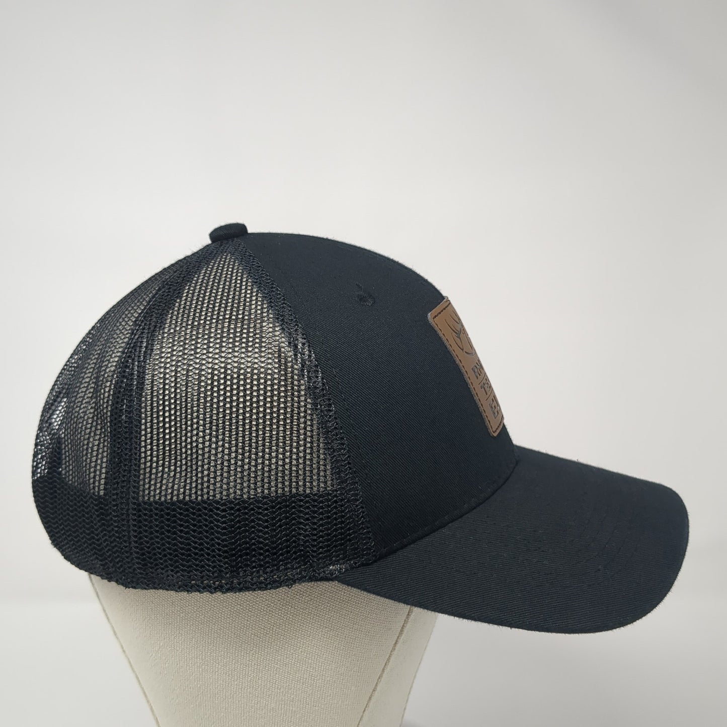 RMEF Team Elk Snapback Trucker Hat Black One Size Adjustable Mesh Back 6 Panel