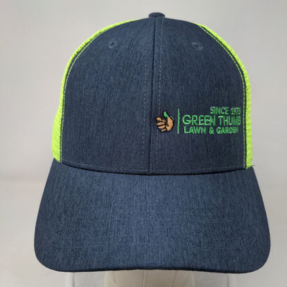 Green Thumb Lawn & Garden Snapback Mesh Back Trucker Hat Multi One Size