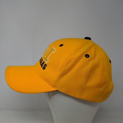 CSI Las Vegas Men's Strapback Hat Yellow Embroidered Logo 100% Acrylic