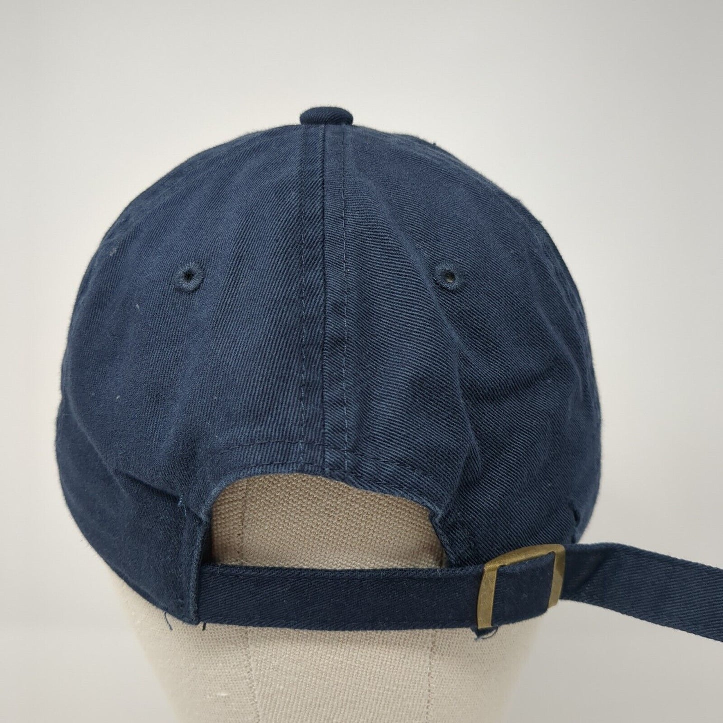 LA Slideback Hat Blue One Size Adjustable Embroidered American Needle