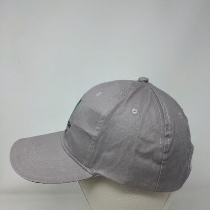 Plantation Palms Golf Club Strapback Hat Gray One Size Embroidered
