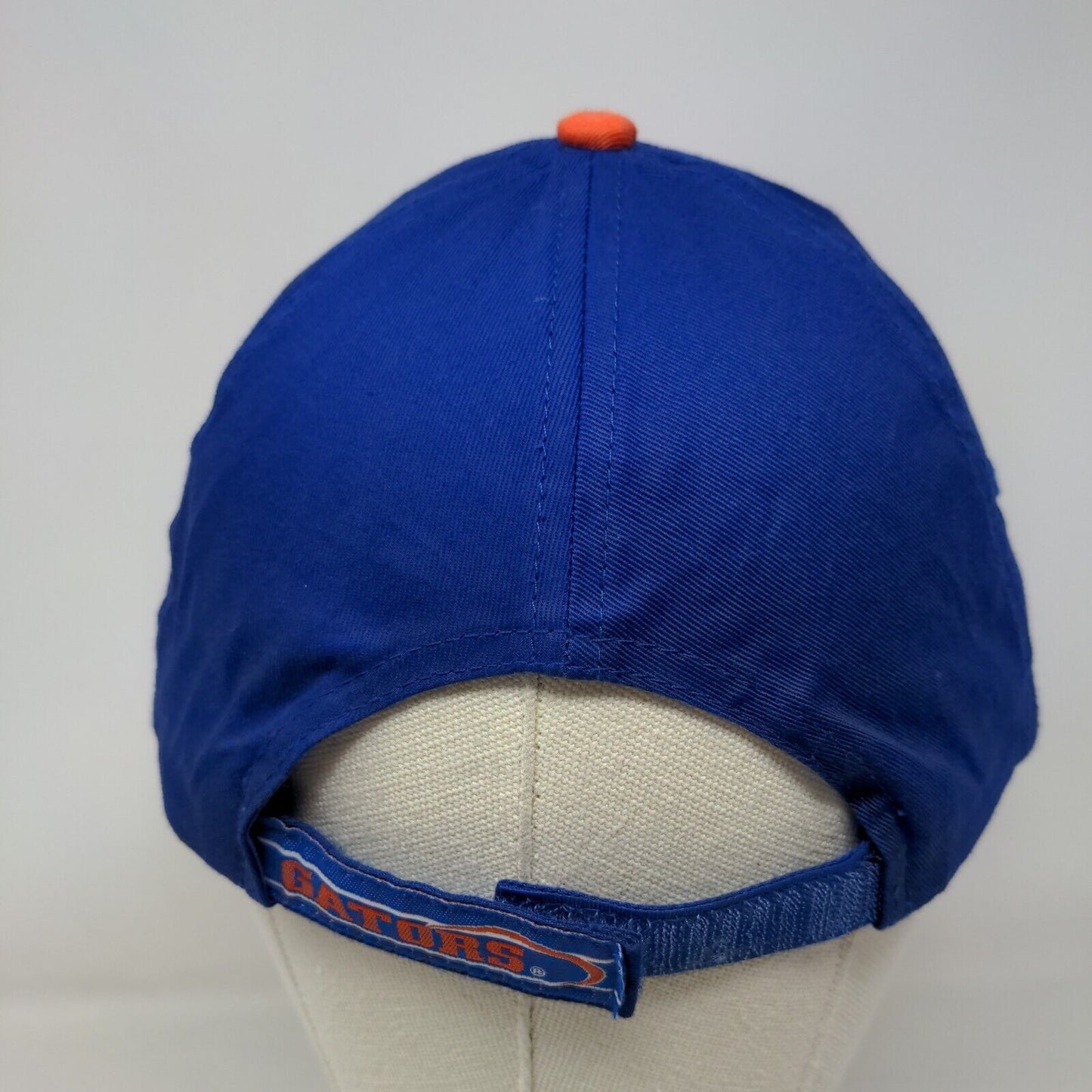 NCAA Men's Strapback Hat Blue OSFA Embroidered Florida Gators Logo 100% Cotton