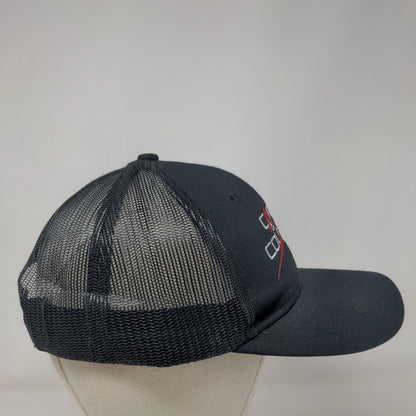 Cars & Couture Snapback Trucker Hat Black One Size Adjustable Port Authority