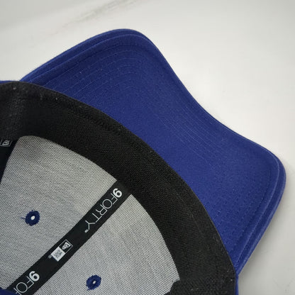 New Era MLB Los Angeles Dodgers Hat Snapback Blue One Size 9FORTY Curved Brim LA