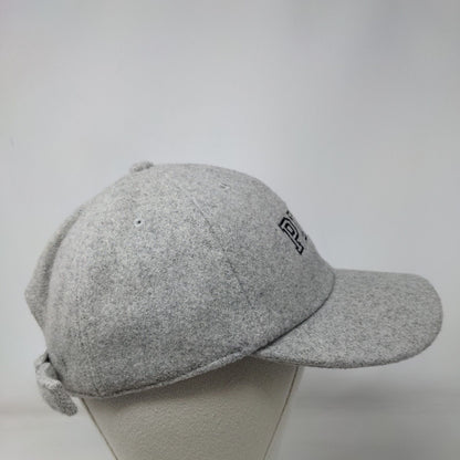 PINK Slideback Hat Gray One Size Solid Embroidered Victoria's Secret