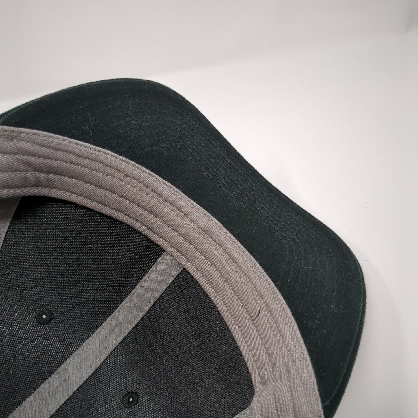 Intermountain Gas Company Snapback Trucker Hat Black One Size Mesh Back