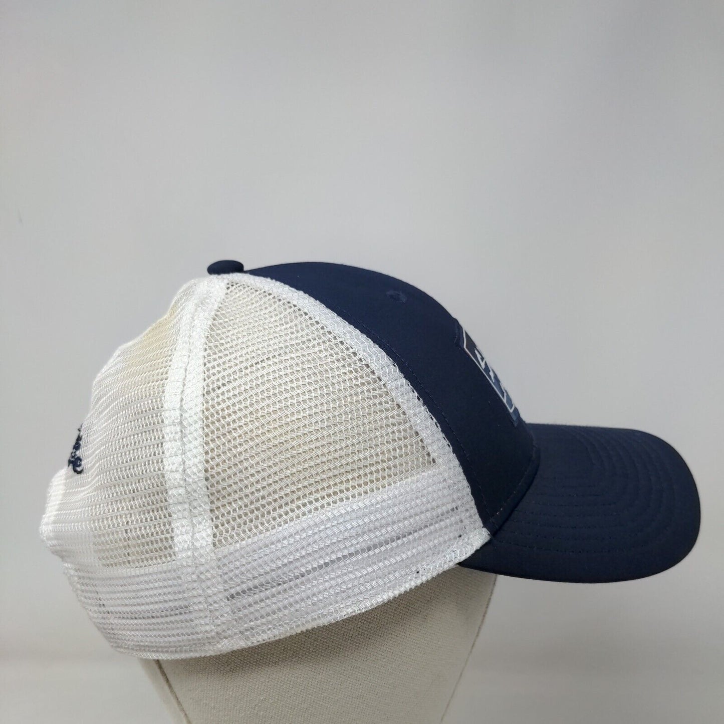 Salt Life Estd 2003 Snapback Trucker Hat Blue OSFM Embroidered Mesh Back