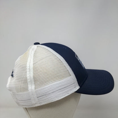 Salt Life Estd 2003 Snapback Trucker Hat Blue OSFM Embroidered Mesh Back