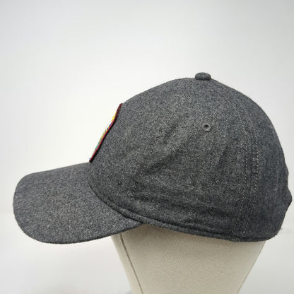 Eddie Bauer Baseball Cap Gray One Size Yellowstone Old Faithful Wool Hat