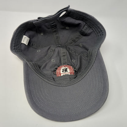 BR Boise Relays Strapback Hat Gray One Size Adjustable Embroidered 6 Panel